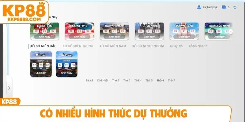Có nhiều hình thức dự thưởng