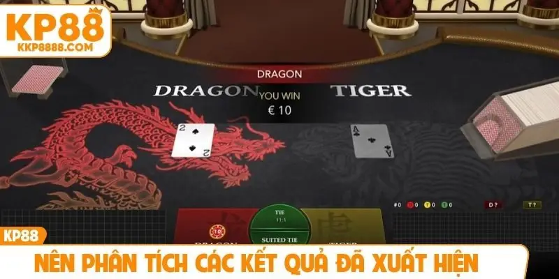 Nên phân tích các kết quả đã xuất hiện