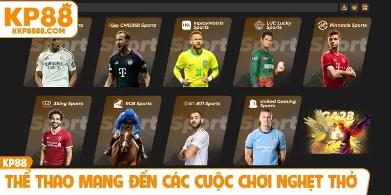 Thể thao mang đến các cuộc chơi nghẹt thở